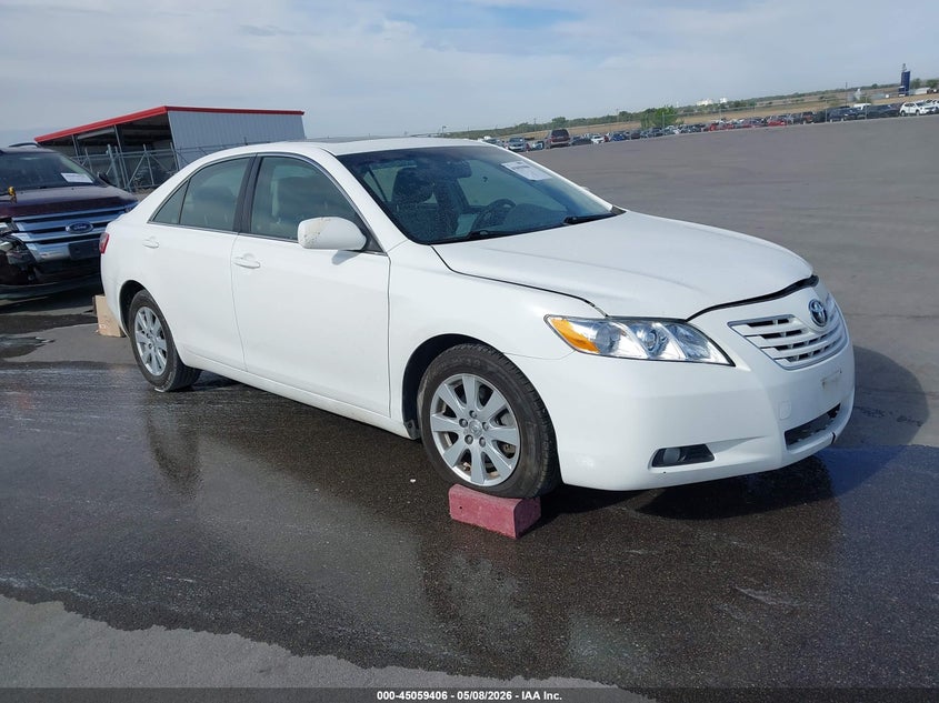 2007 Toyota Camry VIN JTNBE46KX73120967 IAAI salvage auction — LEFT FRONT, Certificate Of Title (Nebraska), sold $1,200 on 2026-07-09 (photo 1)