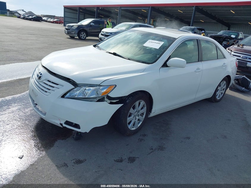 2007 Toyota Camry VIN JTNBE46KX73120967 IAAI salvage auction — LEFT FRONT, Certificate Of Title (Nebraska), sold $1,200 on 2026-07-09 (photo 2)
