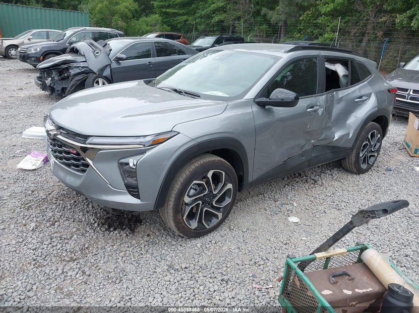 2026 Chevrolet Trax VIN KL77LJEP4TC105769 IAAI salvage auction — SIDE, Clear (South Carolina), sold $2,950 on 2026-07-28 (photo 2)