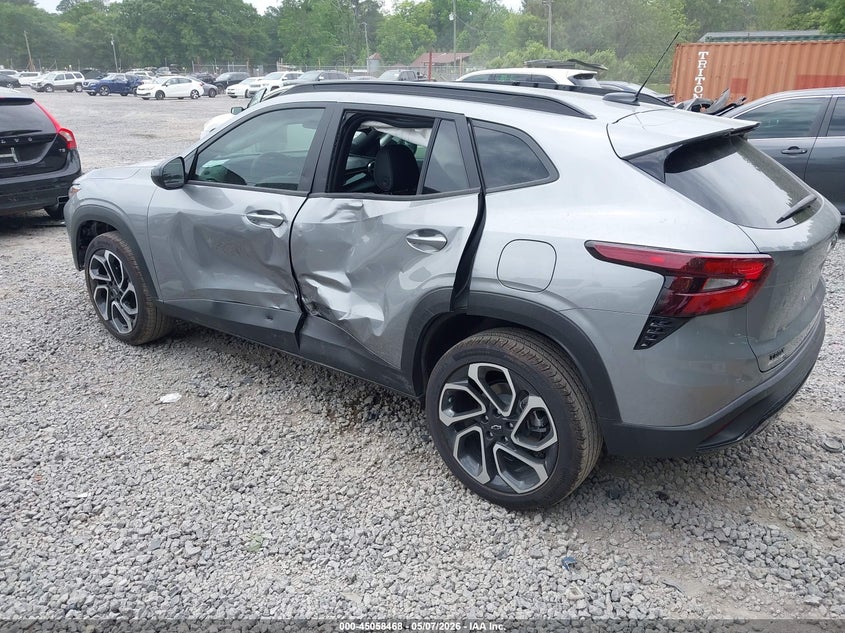 2026 Chevrolet Trax VIN KL77LJEP4TC105769 IAAI salvage auction — SIDE, Clear (South Carolina), sold $2,950 on 2026-07-28 (photo 3)