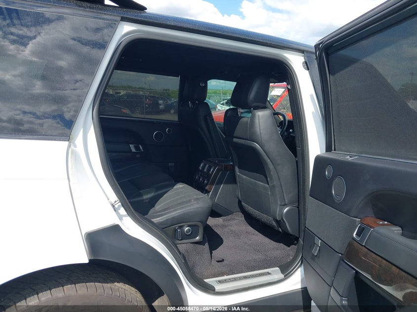 2017 Land rover RANGE ROVER VIN SALGS5FE1HA367707 IAAI salvage auction — LEFT FRONT, Salvage (New Jersey), sold $5,100 on 2026-07-29 (photo 8)