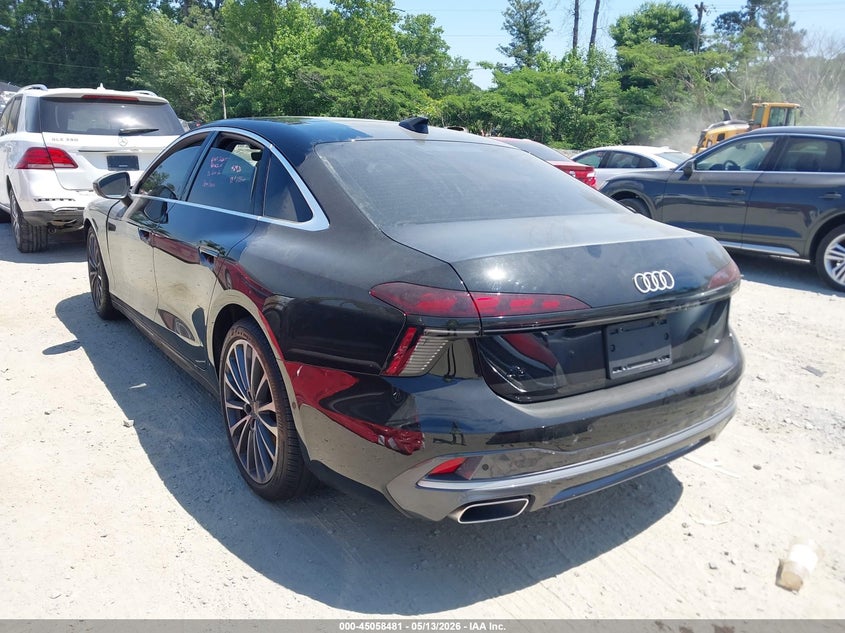 2026 Audi A6 VIN WAU35CFNXTN016309 IAAI salvage auction — FRONT END, Certificate Of Destruction (Florida), sold $24,050 on 2026-07-20 (photo 3)