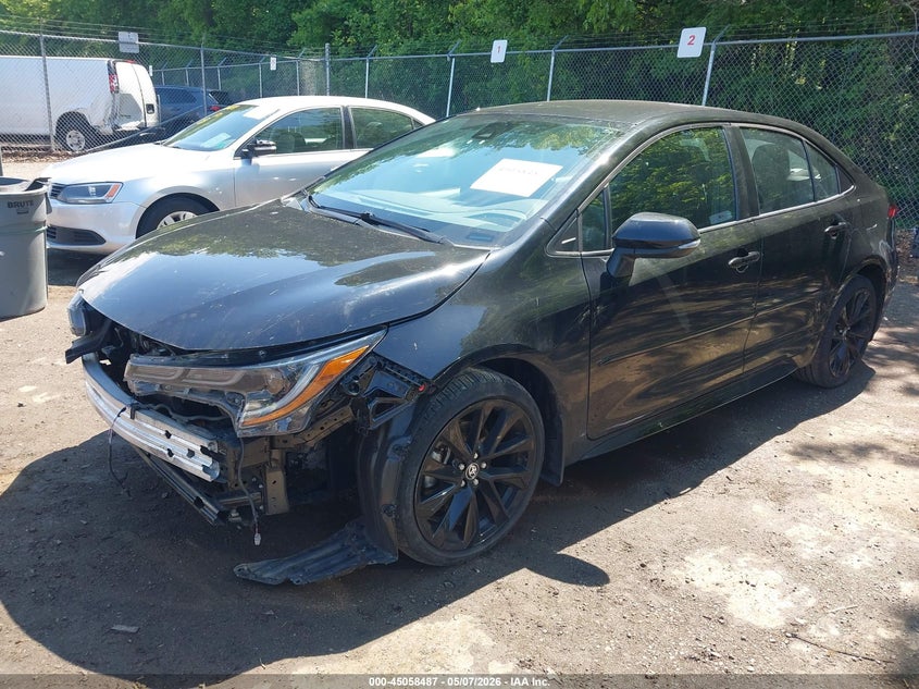 2022 Toyota Corolla VIN 5YFS4MCE3NP117709 IAAI salvage auction — FRONT END, Salvage - 75% Or Less (Maryland), sold $4,650 on 2026-07-14 (photo 2)