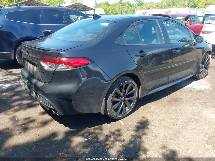 2022 Toyota Corolla VIN 5YFS4MCE3NP117709 IAAI salvage auction — FRONT END, Salvage - 75% Or Less (Maryland), sold $4,650 on 2026-07-14 (photo 4)