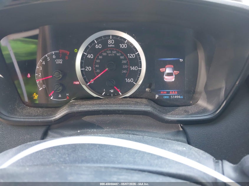 2022 Toyota Corolla VIN 5YFS4MCE3NP117709 IAAI salvage auction — FRONT END, Salvage - 75% Or Less (Maryland), sold $4,650 on 2026-07-14 (photo 7)
