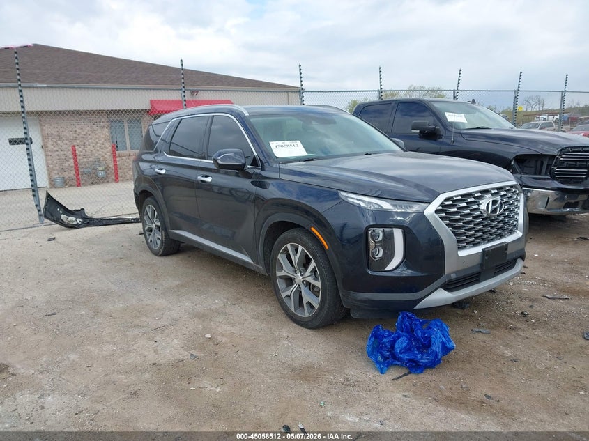 2020 Hyundai Palisade VIN KM8R4DHE5LU112658 IAAI salvage auction — REAR END, Clear Claim Paid (Wisconsin), sold $7,050 on 2026-07-14 (photo 1)