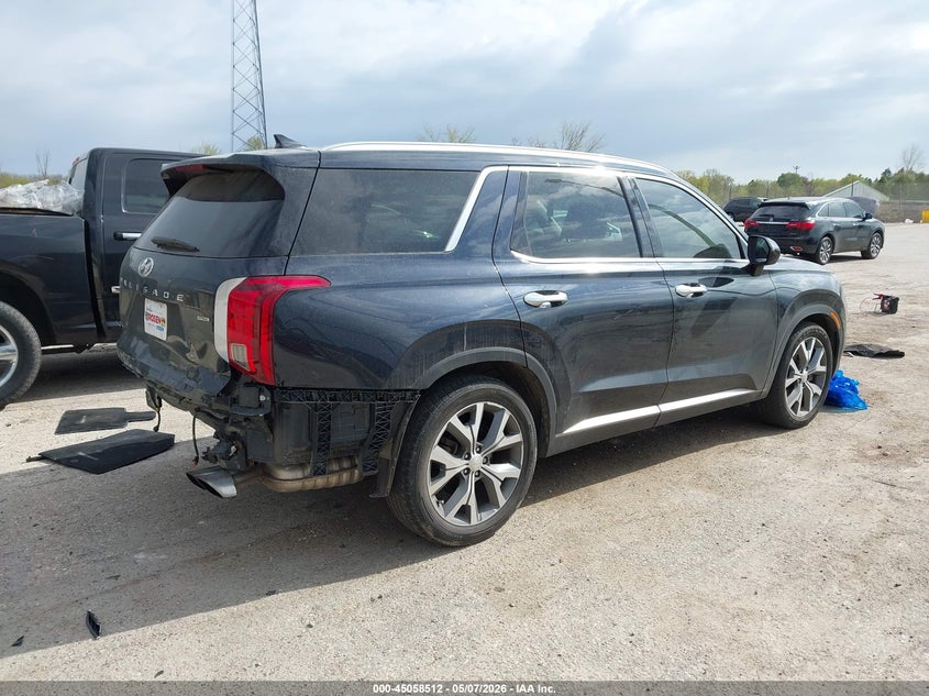 2020 Hyundai Palisade VIN KM8R4DHE5LU112658 IAAI salvage auction — REAR END, Clear Claim Paid (Wisconsin), sold $7,050 on 2026-07-14 (photo 4)