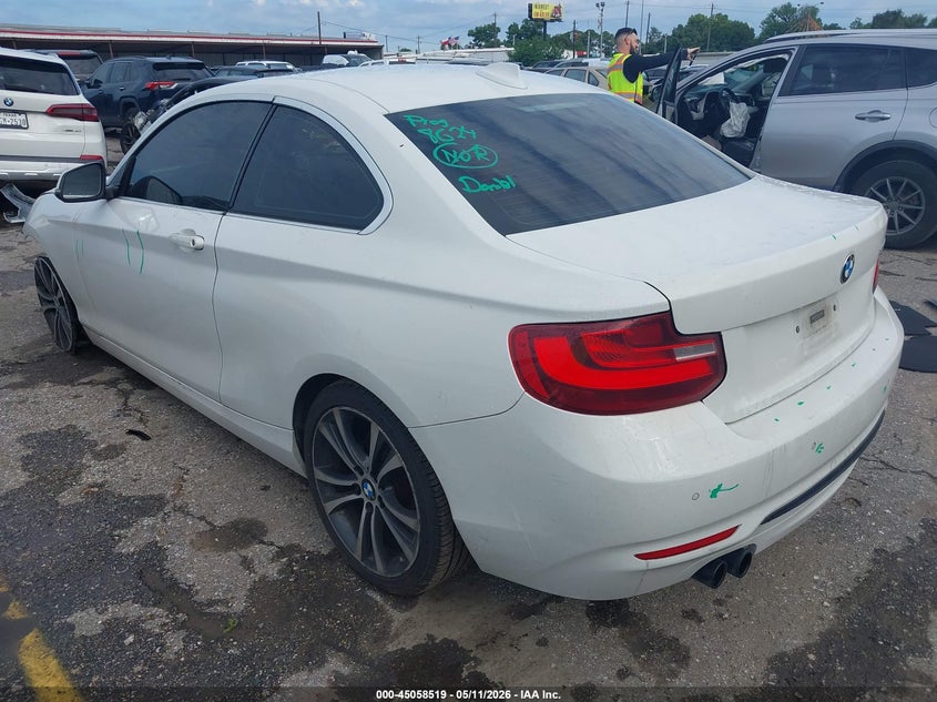 2017 BMW 2er VIN WBA2F9C56HV664477 IAAI salvage auction — FRONT END, Original (Texas), sold $3,150 on 2026-08-05 (photo 3)
