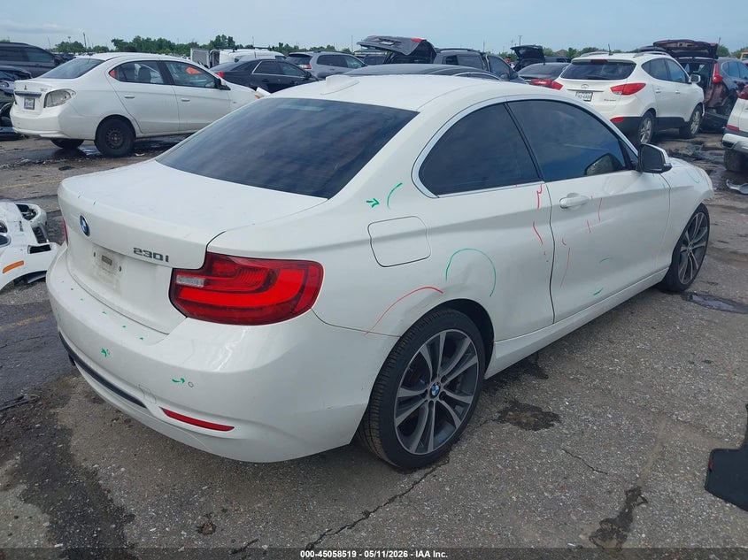 2017 BMW 2er VIN WBA2F9C56HV664477 IAAI salvage auction — FRONT END, Original (Texas), sold $3,150 on 2026-08-05 (photo 4)