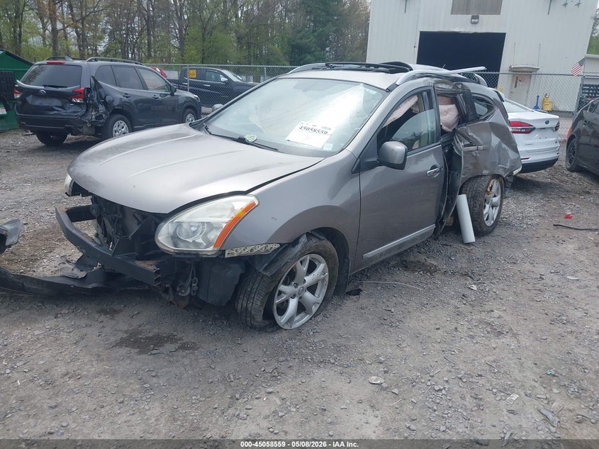 2011 Nissan Rogue VIN JN8AS5MV5BW682752 IAAI salvage auction — LEFT SIDE, Mv-907A (New York), sold $325 on 2026-07-07 (photo 2)