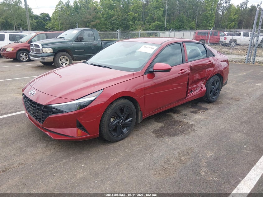 2023 Hyundai Elantra VIN KMHLM4AG7PU521381 IAAI salvage auction — LEFT SIDE, Salvage (Mississippi), sold $4,000 on 2026-07-16 (photo 2)