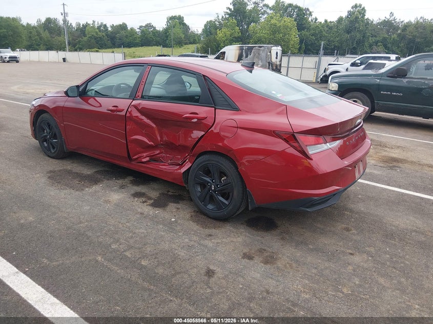 2023 Hyundai Elantra VIN KMHLM4AG7PU521381 IAAI salvage auction — LEFT SIDE, Salvage (Mississippi), sold $4,000 on 2026-07-16 (photo 3)