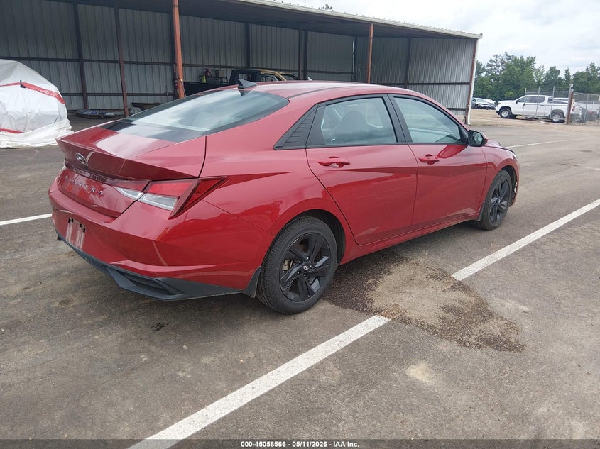 2023 Hyundai Elantra VIN KMHLM4AG7PU521381 IAAI salvage auction — LEFT SIDE, Salvage (Mississippi), sold $4,000 on 2026-07-16 (photo 4)