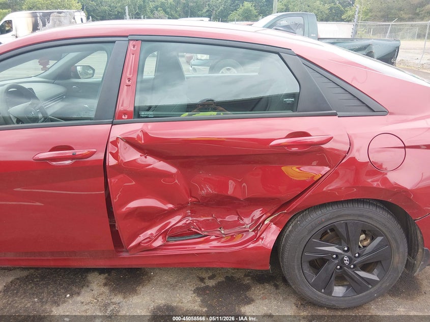 2023 Hyundai Elantra VIN KMHLM4AG7PU521381 IAAI salvage auction — LEFT SIDE, Salvage (Mississippi), sold $4,000 on 2026-07-16 (photo 6)