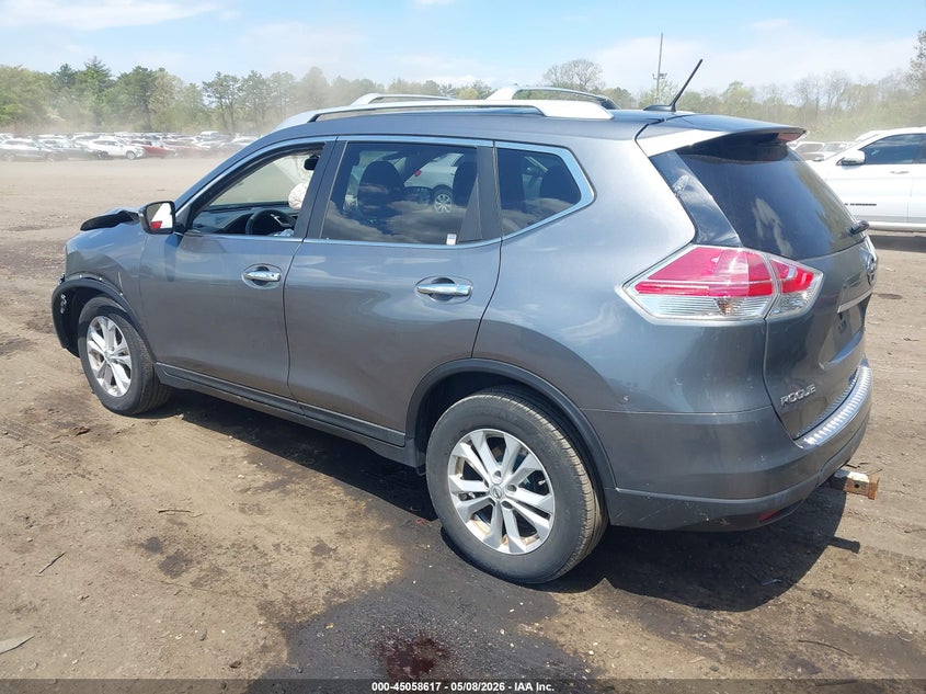 2015 Nissan Rogue VIN KNMAT2MV7FP505546 IAAI salvage auction — NORMAL WEAR, Clear (New York), sold $425 on 2026-07-21 (photo 3)