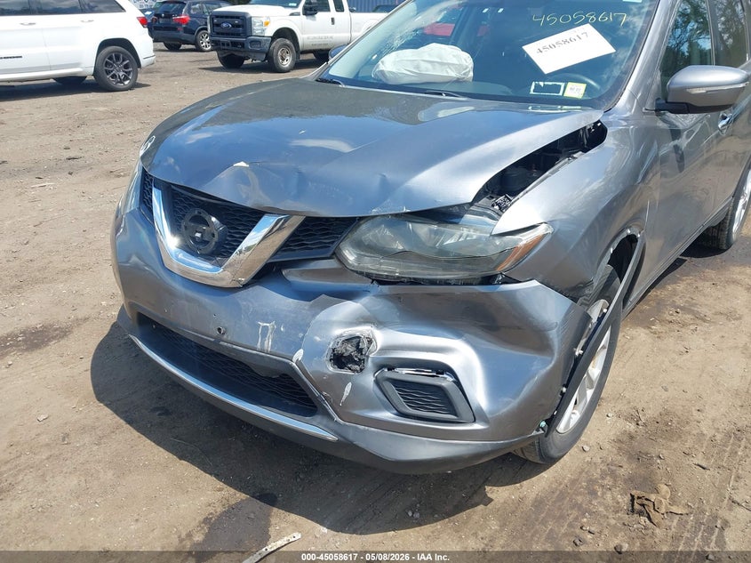 2015 Nissan Rogue VIN KNMAT2MV7FP505546 IAAI salvage auction — NORMAL WEAR, Clear (New York), sold $425 on 2026-07-21 (photo 6)