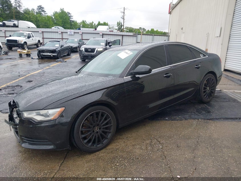 2014 Audi A6 VIN WAUGFAFCXEN041814 IAAI salvage auction — FRONT END, Salvage (Georgia), sold $25 on 2026-07-29 (photo 2)
