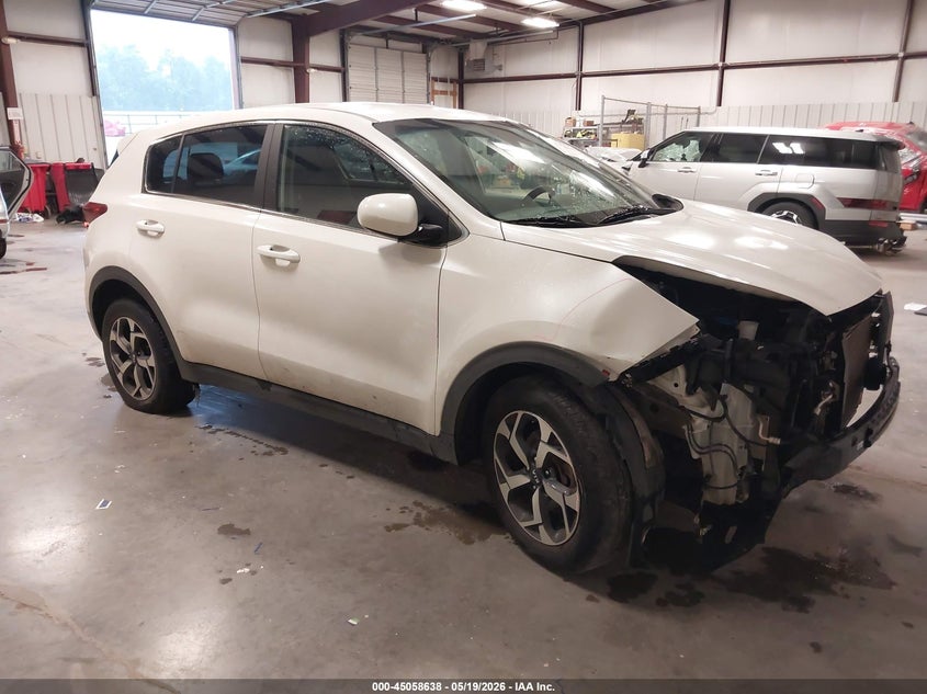 2021 Kia Sportage VIN KNDPMCAC9M7914578 IAAI salvage auction — FRONT END, Salvage (Louisiana), sold $2,250 on 2026-07-06 (photo 1)