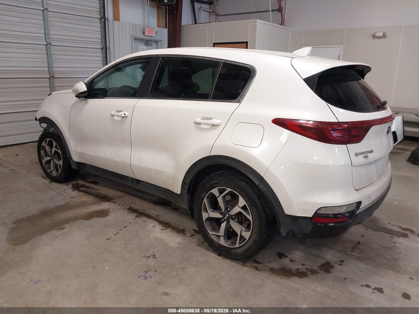 2021 Kia Sportage VIN KNDPMCAC9M7914578 IAAI salvage auction — FRONT END, Salvage (Louisiana), sold $2,250 on 2026-07-06 (photo 3)