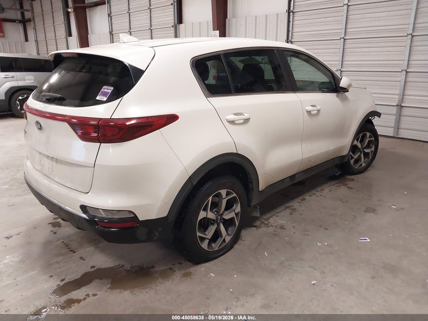 2021 Kia Sportage VIN KNDPMCAC9M7914578 IAAI salvage auction — FRONT END, Salvage (Louisiana), sold $2,250 on 2026-07-06 (photo 4)