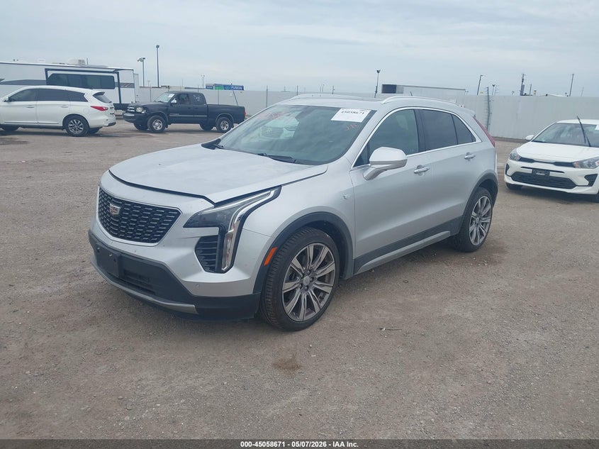 2019 Cadillac Xt4 VIN 1GYFZCR48KF192821 IAAI salvage auction — HAIL, Original (Texas), sold $8,550 on 2026-07-22 (photo 2)
