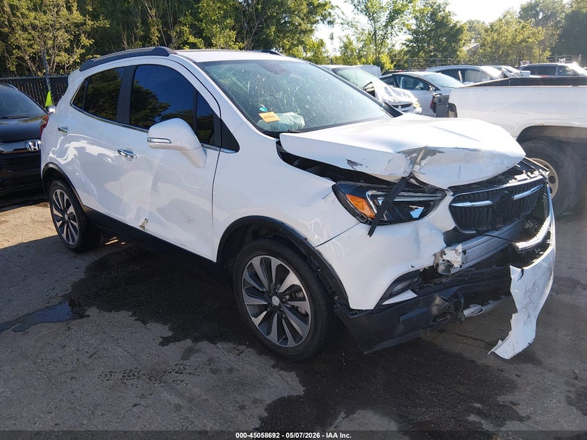 2019 Buick Encore VIN KL4CJCSM3KB887798 IAAI salvage auction — FRONT END, Salvage (Missouri), sold $500 on 2026-07-22 (photo 1)