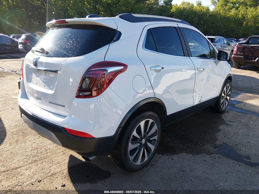 2019 Buick Encore VIN KL4CJCSM3KB887798 IAAI salvage auction — FRONT END, Salvage (Missouri), sold $500 on 2026-07-22 (photo 4)