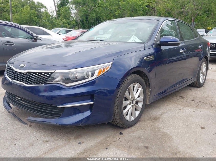 2018 Kia Optima VIN 5XXGU4L33JG226601 IAAI salvage auction — HAIL, Salvage (Georgia), sold $575 on 2026-07-29 (photo 2)
