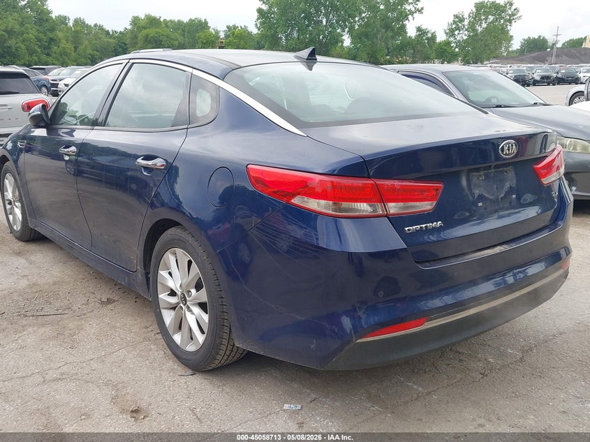2018 Kia Optima VIN 5XXGU4L33JG226601 IAAI salvage auction — HAIL, Salvage (Georgia), sold $575 on 2026-07-29 (photo 3)