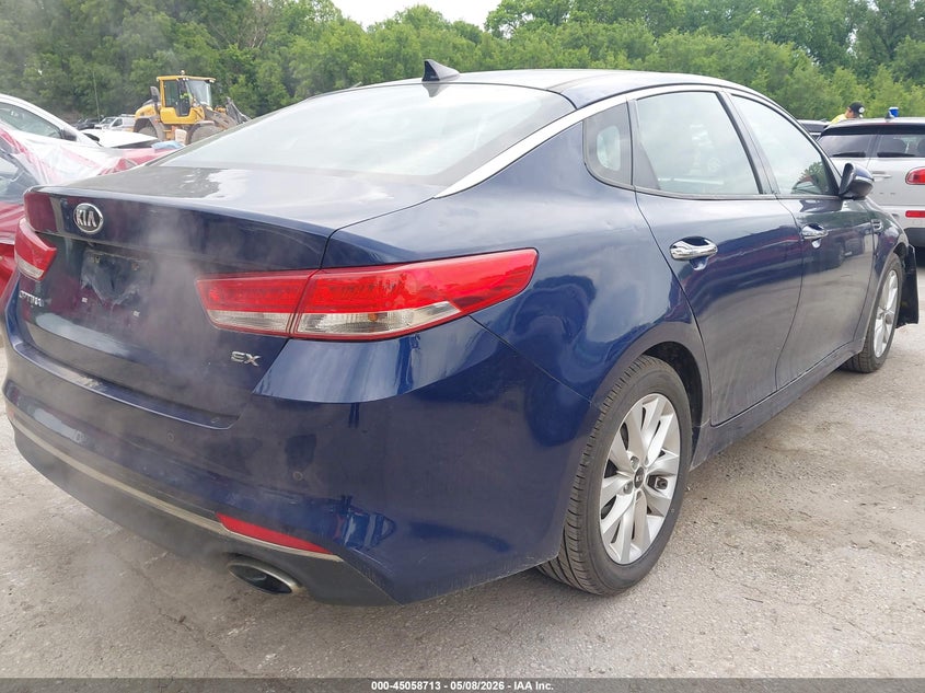 2018 Kia Optima VIN 5XXGU4L33JG226601 IAAI salvage auction — HAIL, Salvage (Georgia), sold $575 on 2026-07-29 (photo 4)