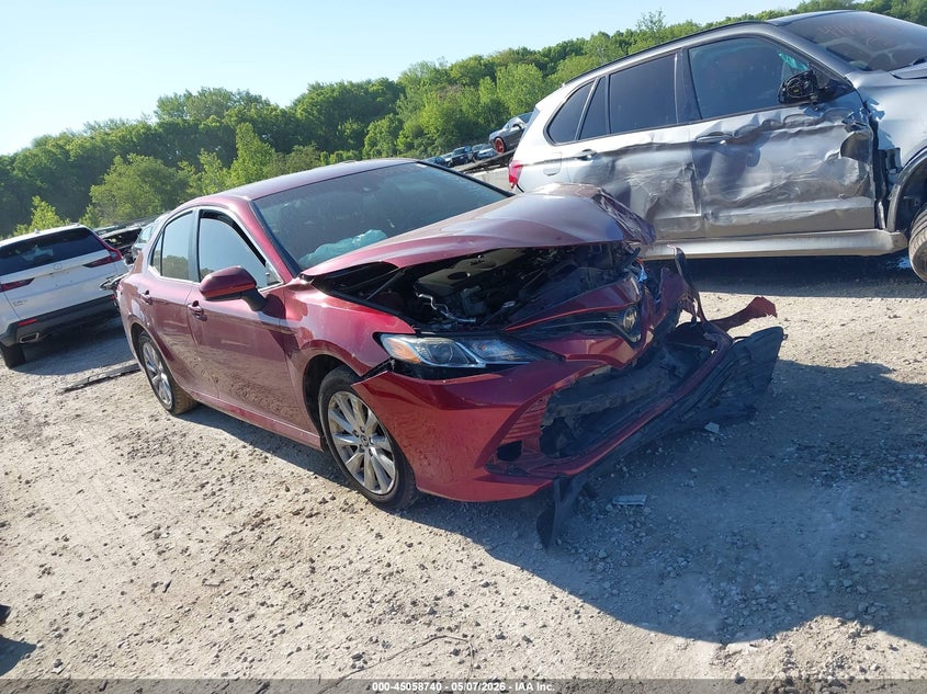 2018 Toyota Camry VIN 4T1B11HK8JU516601 IAAI salvage auction — FRONT END, Salvage (Ohio), sold $3,500 on 2026-07-23 (photo 1)
