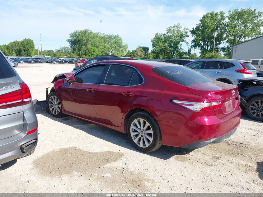 2018 Toyota Camry VIN 4T1B11HK8JU516601 IAAI salvage auction — FRONT END, Salvage (Ohio), sold $3,500 on 2026-07-23 (photo 3)