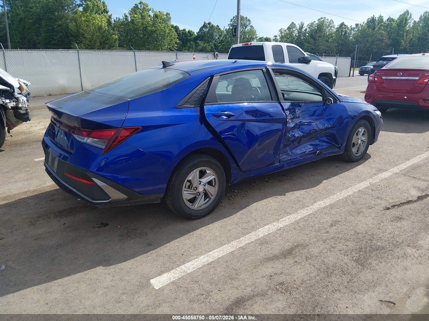2025 Hyundai Elantra VIN KMHLL4DG8SU082716 IAAI salvage auction — RIGHT SIDE, Salvage (Mississippi), sold $3,850 on 2026-07-23 (photo 4)