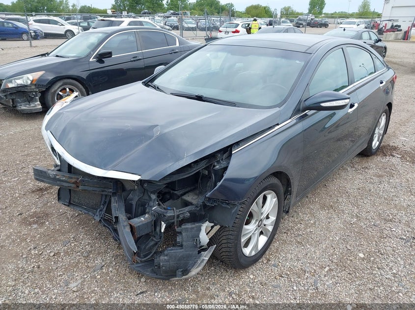 2013 Hyundai Sonata VIN 5NPEC4AC8DH675813 IAAI salvage auction — FRONT END, Salvage (Illinois), sold $375 on 2026-07-22 (photo 2)