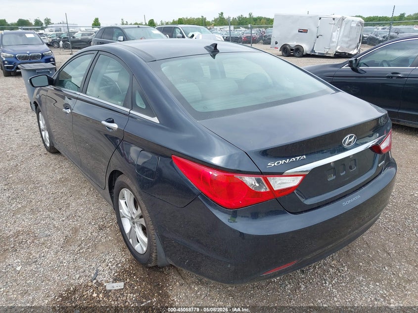 2013 Hyundai Sonata VIN 5NPEC4AC8DH675813 IAAI salvage auction — FRONT END, Salvage (Illinois), sold $375 on 2026-07-22 (photo 3)