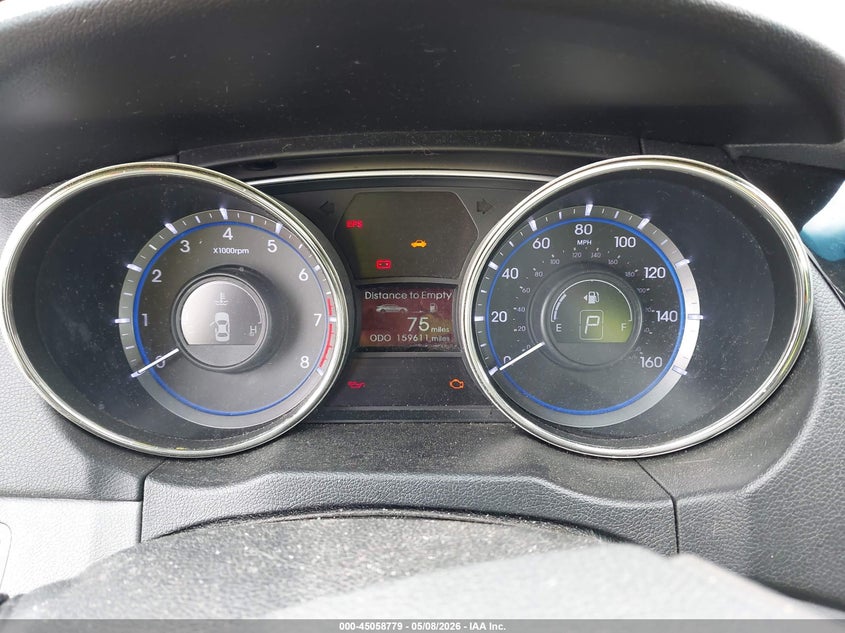 2013 Hyundai Sonata VIN 5NPEC4AC8DH675813 IAAI salvage auction — FRONT END, Salvage (Illinois), sold $375 on 2026-07-22 (photo 7)