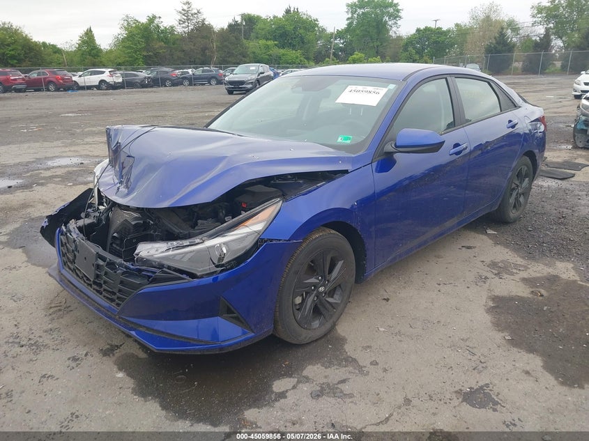 2023 Hyundai Elantra VIN KMHLM4AG5PU542701 IAAI salvage auction — RIGHT FRONT, Salvage (Virginia), sold $2,350 on 2026-07-28 (photo 2)