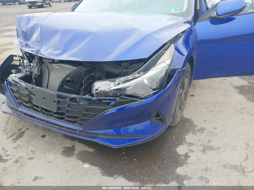 2023 Hyundai Elantra VIN KMHLM4AG5PU542701 IAAI salvage auction — RIGHT FRONT, Salvage (Virginia), sold $2,350 on 2026-07-28 (photo 6)