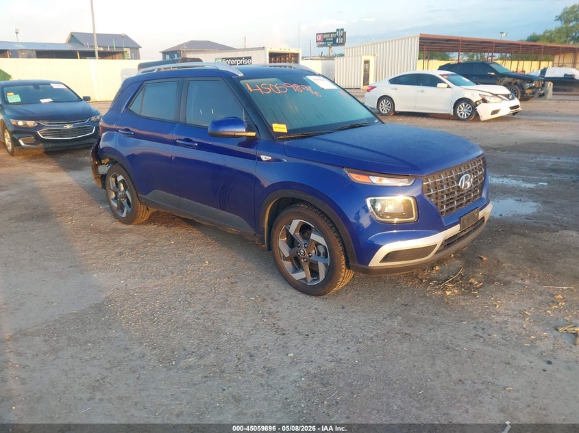 2023 Hyundai Venue VIN KMHRC8A31PU258922 IAAI salvage auction — LEFT REAR, Salvage (Texas), sold $4,800 on 2026-07-29 (photo 1)
