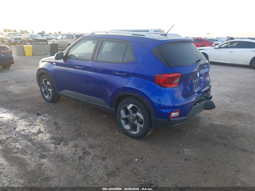 2023 Hyundai Venue VIN KMHRC8A31PU258922 IAAI salvage auction — LEFT REAR, Salvage (Texas), sold $4,800 on 2026-07-29 (photo 3)