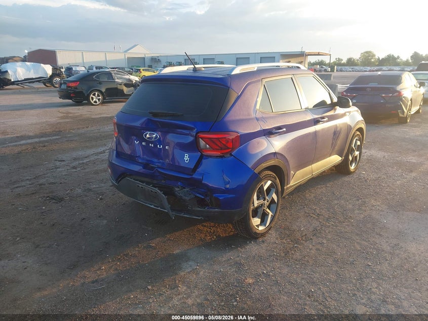 2023 Hyundai Venue VIN KMHRC8A31PU258922 IAAI salvage auction — LEFT REAR, Salvage (Texas), sold $4,800 on 2026-07-29 (photo 6)