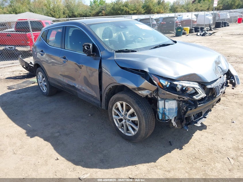 2020 Nissan Rogue VIN JN1BJ1CW5LW648613 IAAI salvage auction — FRONT END, Salvage (Indiana), sold $1,000 on 2026-07-21 (photo 1)