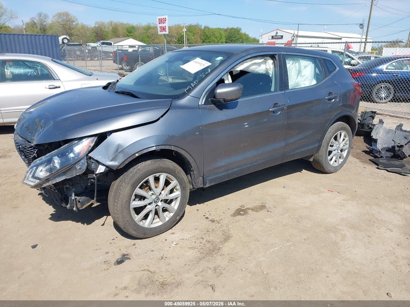 2020 Nissan Rogue VIN JN1BJ1CW5LW648613 IAAI salvage auction — FRONT END, Salvage (Indiana), sold $1,000 on 2026-07-21 (photo 2)