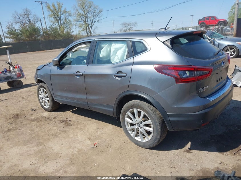 2020 Nissan Rogue VIN JN1BJ1CW5LW648613 IAAI salvage auction — FRONT END, Salvage (Indiana), sold $1,000 on 2026-07-21 (photo 3)