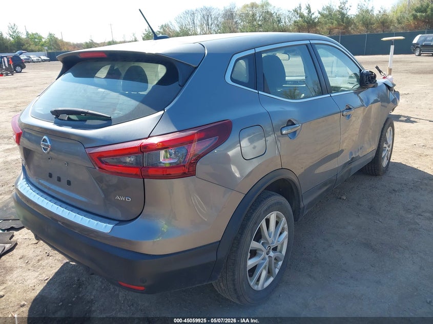 2020 Nissan Rogue VIN JN1BJ1CW5LW648613 IAAI salvage auction — FRONT END, Salvage (Indiana), sold $1,000 on 2026-07-21 (photo 4)