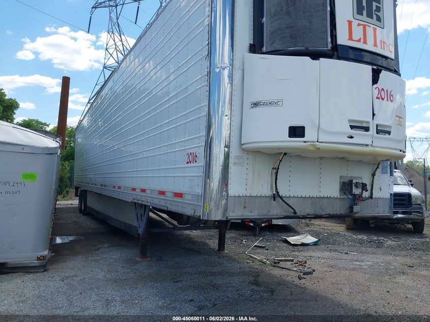 2022 Wabash national corp Wabash national corp VIN 1JJV532B3NL283482 IAAI salvage auction — ROOF, Salvage (Nebraska), sold $1,250 on 2026-07-29 (photo 1)