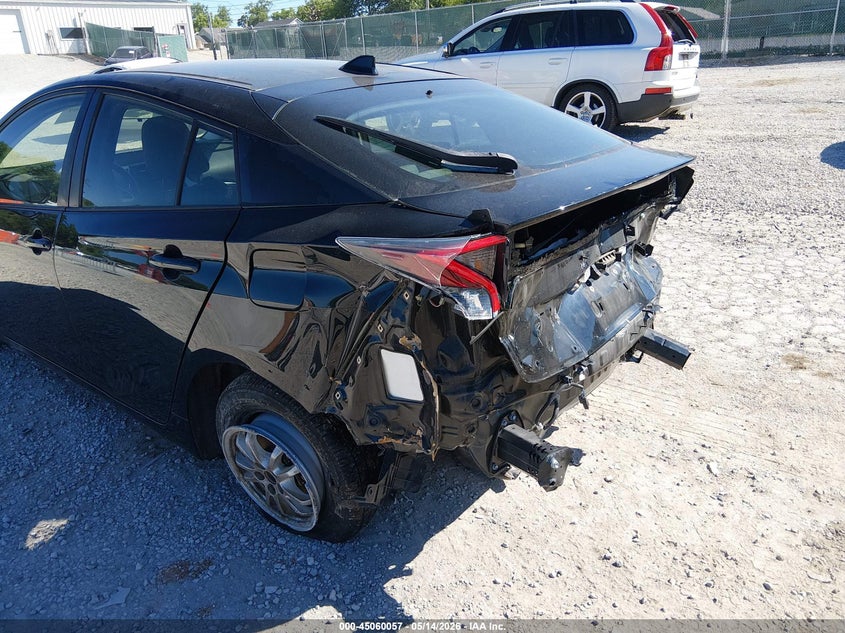 2016 Toyota Prius VIN JTDKBRFU0G3530639 IAAI salvage auction — REAR END, Salvage (Kentucky), sold $1,200 on 2026-07-08 (photo 6)