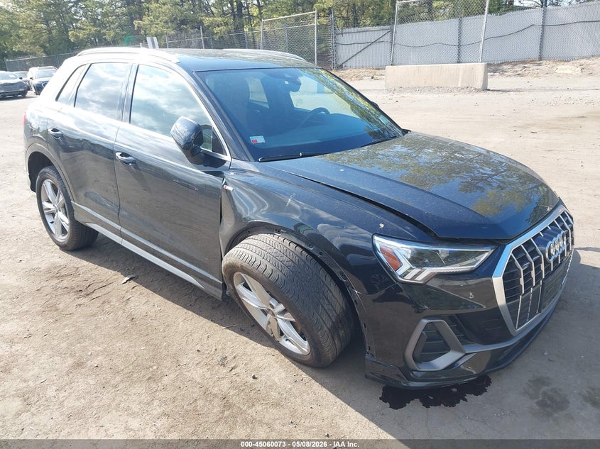 2024 Audi Q3 VIN WA1EECF35R1053692 IAAI salvage auction — FRONT END, Mv-907A (New York), sold $10,325 on 2026-07-24 (photo 1)