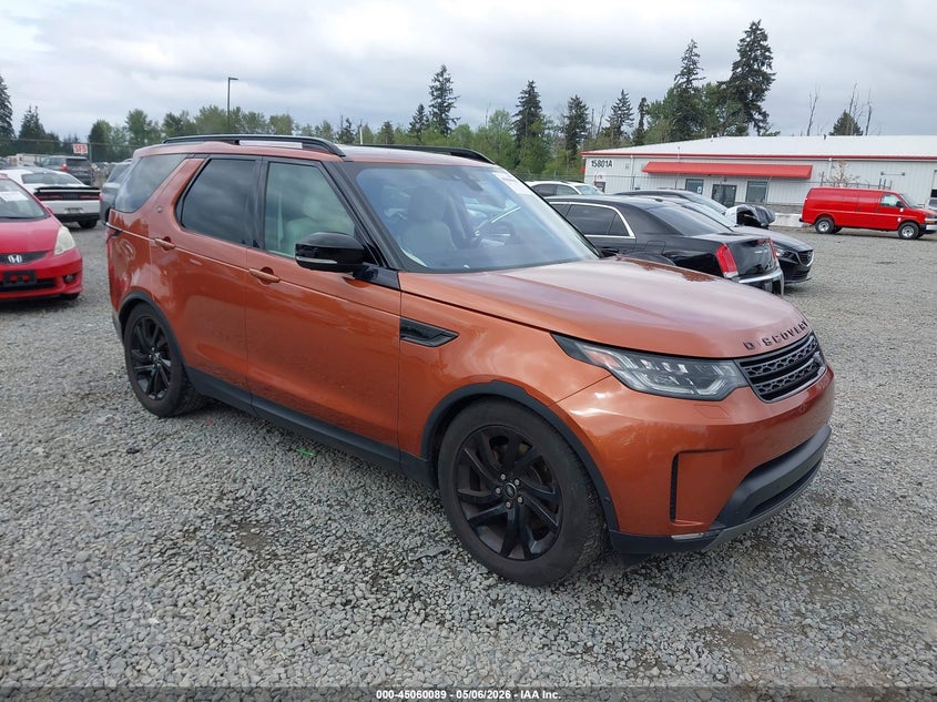 2017 Land rover Discovery VIN SALRHBBV1HA020003 IAAI salvage auction — LEFT SIDE, Wait Title, sold $5,900 on 2026-08-02 (photo 1)