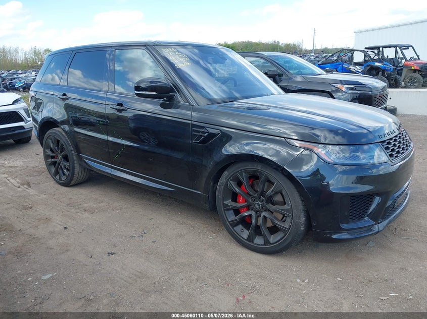 2021 Land rover Range rover sport VIN SALWS2RU3MA758753 IAAI salvage auction — LEFT FRONT, Clear (Michigan), sold $17,400 on 2026-07-09 (photo 1)